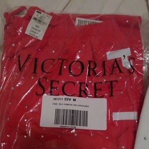 PINK Victoria's Secret Pants - Victoria's Secret PINK Bling Campus Pant Red M NWT PINK Victoria's Secret Pants - Victoria's Secret PINK Bling Campus Pant Red M NWT